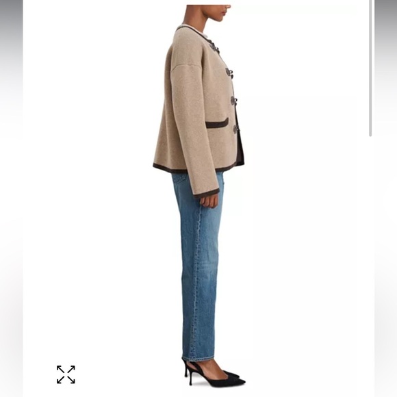 Alex Mill Aubrey Toggle Sweater Jacket NWT Large - Picture 6 of 8